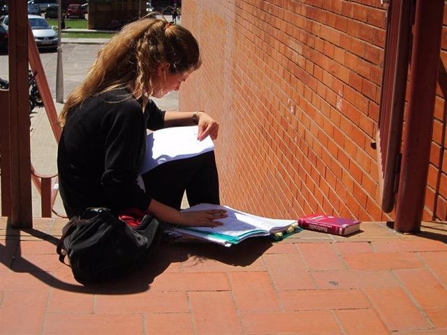 Archivo - ESTUDIANTE, CHICA, JOVEN, EXAMEN, SELECTIVIDAD
