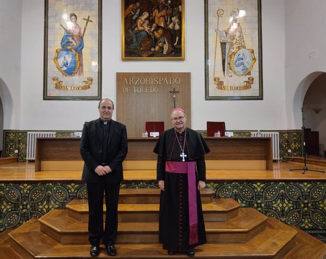 Jesús Pulido, nuevo obispo de Coria-Cáceres y Francisco Cerro, arzobispo de Toledo