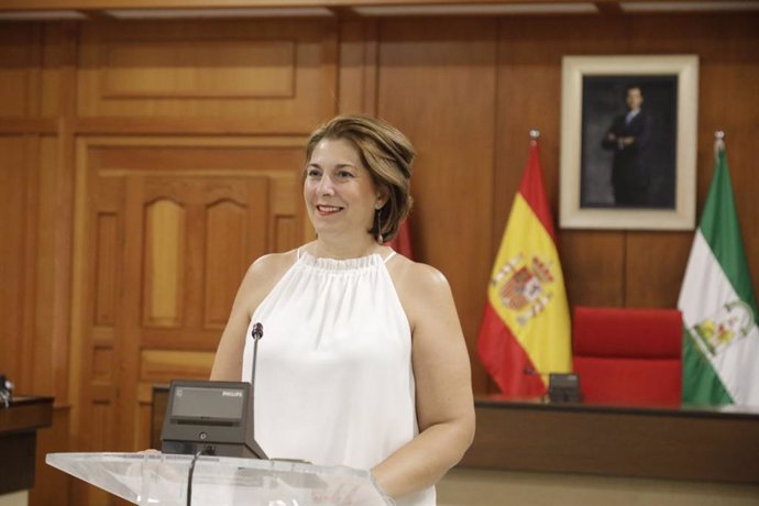 Archivo - La teniente de alcalde de Servicios Sociales del Ayuntamiento de Córdoba, Eva Contador.