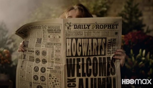 Escena del primer avance de 'Harry Potter: Regreso a Hogwarts'.