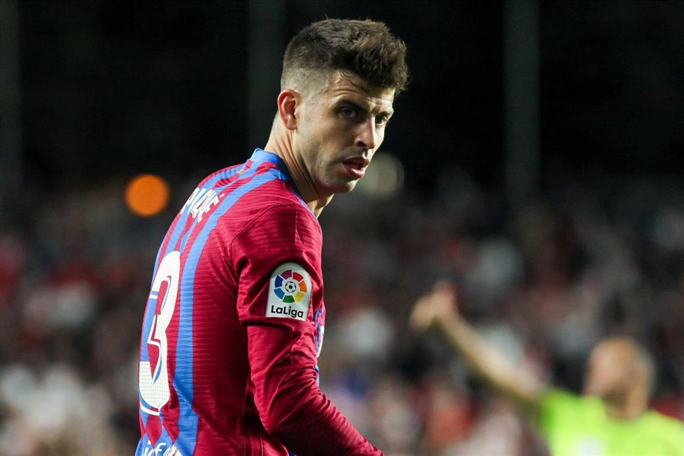 Archivo - El defensa del FC Barcelona Gerard Piqué