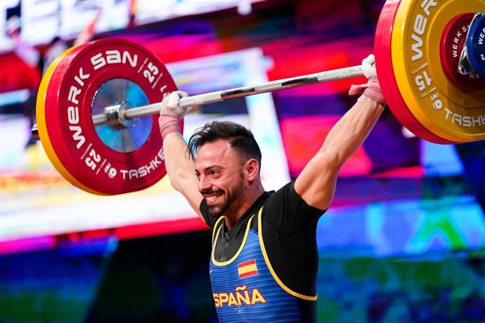 Josué Brachi en el Mundial de Tashkent