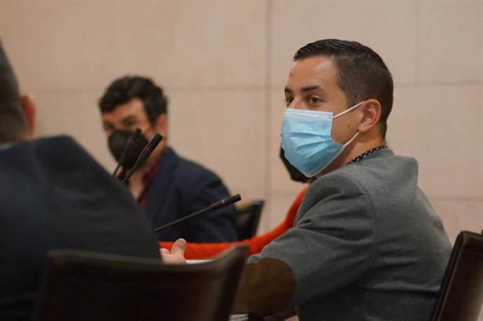 El portavoz de Ciudadanos en la Diputación Provincial de Huesca, Cristian Royo.