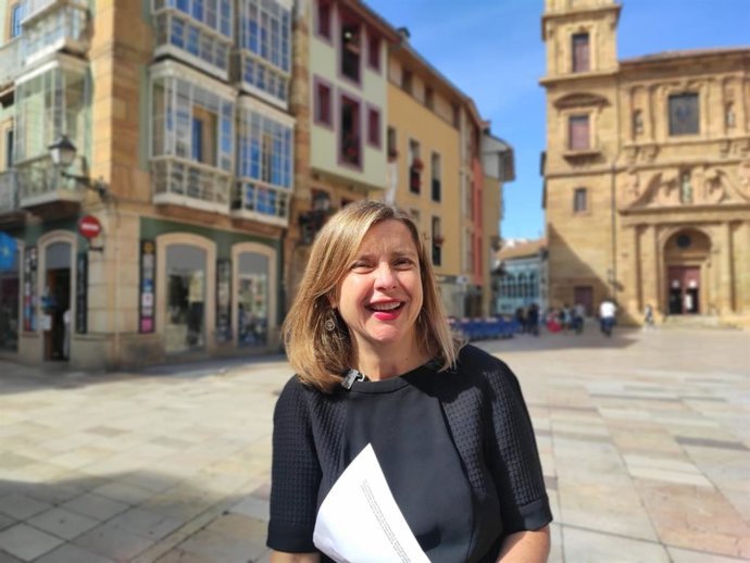 Archivo - La portavoz de Somos, Ana Taboada.