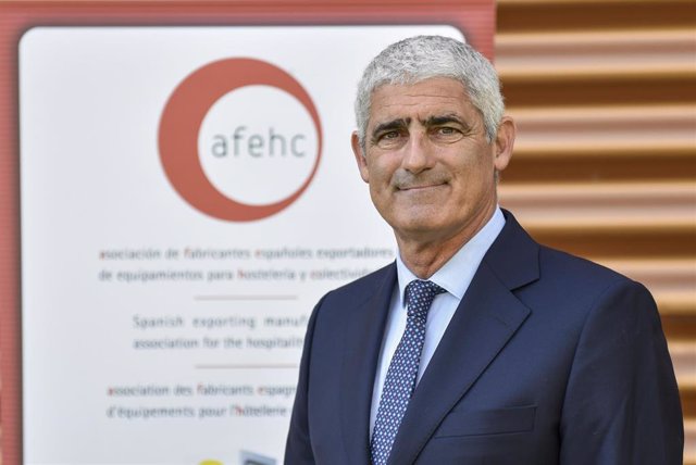 El presidente de la Asociación de Fabricantes Españoles Exportadores de Equipamientos para Hostelería y Colectividades (Afehc), Daniel Domènech.