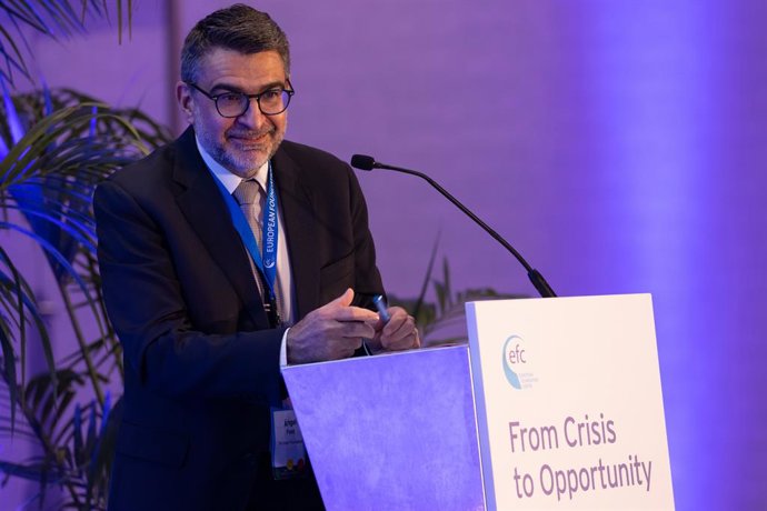 Archivo - Arxiu - ngel Font, pres. De Philea, de l'EFC i director corporatiu d'Investigació i salut de la Fundació la Caixa