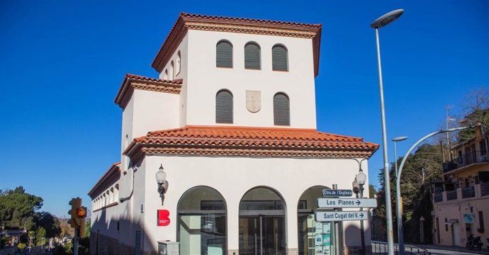 El antiguo Mercado de Vallvidrera en el distrito de Sarri-Sant Gervasi tras ser reformado