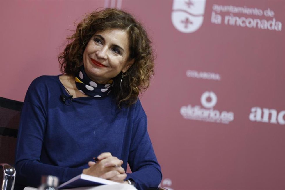 La ministra de Hacienda, María Jesús Montero.