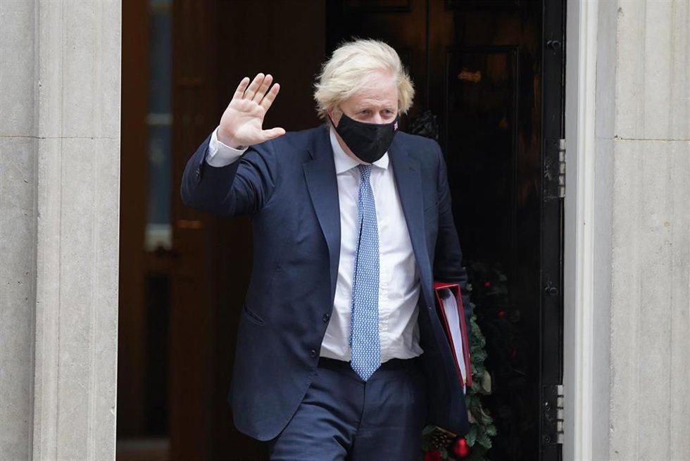 Boris Johnson, primer ministro de Reino Unido
