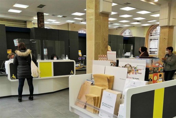 El registro de documentos dirigidos a 298 instituciones públicas de Teruel se puede realizar desde oficinas de Correos.