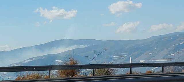 Incendio forestal de Gualchos