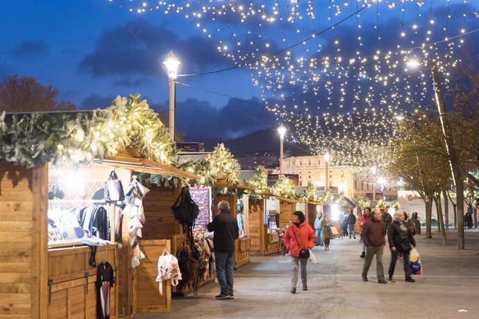 Archivo - Casi 90.000 personas participan en las más de 400 actividades del programa navideño de Bilbao