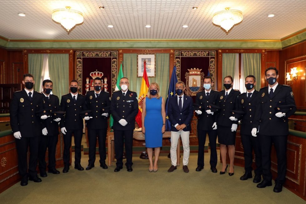 Agentes de la Policía Local de Marbella