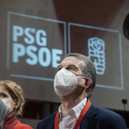 El alcalde de Vigo, Abel Caballero, en la primera jornada del 14 Congreso del PSdeG