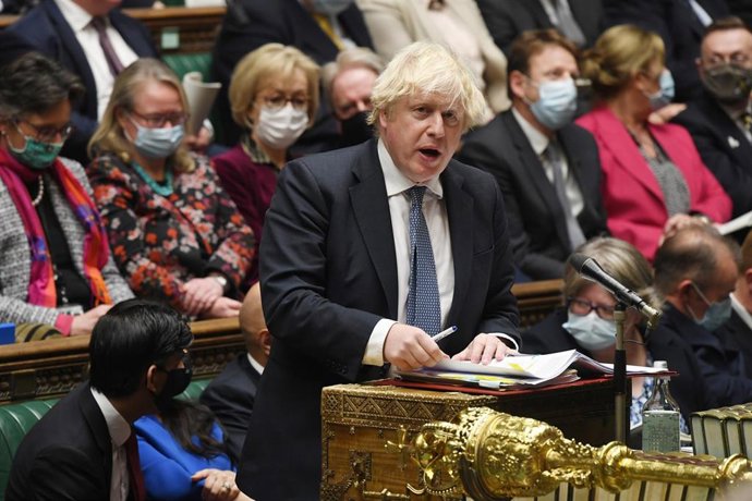 El primer ministro británico, Boris Johnson. 