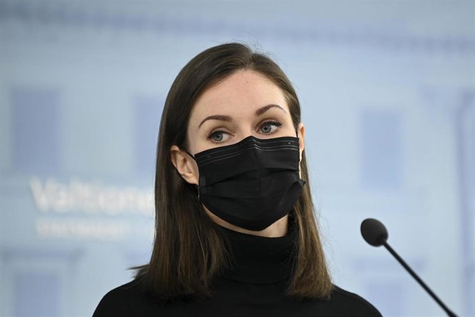 La primera ministra de Finlandia, Sanna Marin. 
