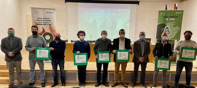 Presentación de la campaña de fomento del reciclaje de vidrio.