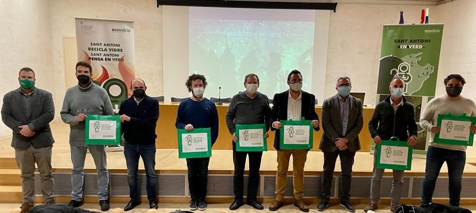 Presentación de la campaña de fomento del reciclaje de vidrio.