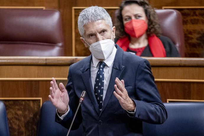 Arxiu - El ministre d'Interior, Fernando Grande-Marlaska