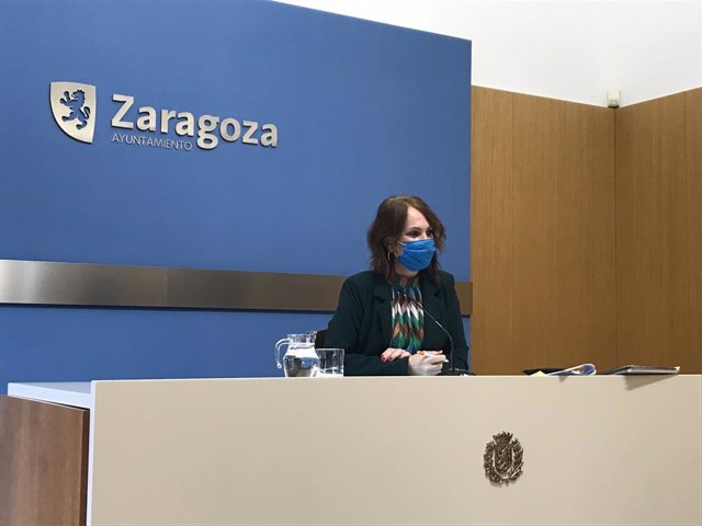 La consejera municipal de Economía, Innovación y Empleo del Ayuntamiento de Zaragoza, Carmen Herrarte