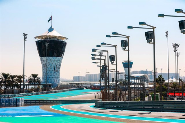 illustration track during the Formula 1 Etihad Airways Abu Dhabi Grand Prix 2021, 22th round of the 2021 FIA Formula One World Championship from December 10 to 12, 2021 on the Yas Marina Circuit, in Yas Island, Abu Dhabi - Photo Antonin Vincent / DPPI