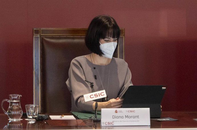 La ministra de Ciencia e Innovación, Diana Morant