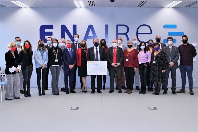 ENAIRE entregó el reconocimiento a los proyectos coindiciendo con el Día Internacional de las Personas con Discapacidad