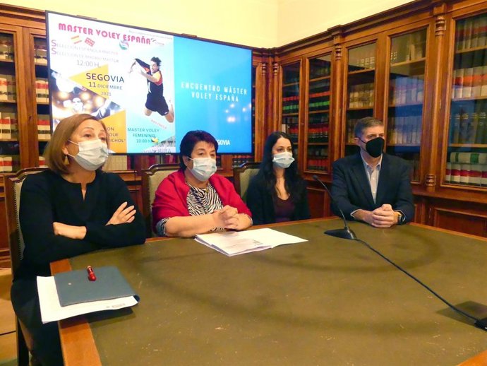 Presentación del Encuentro Máster Voley España.