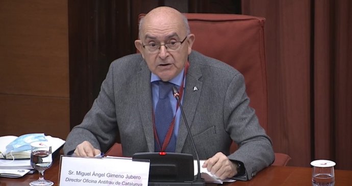 El director de Antifrau, Miguel Ángel Gimeno.
