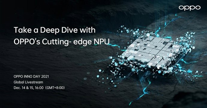 Presentación de la primera NPU de Oppo en Inno Day 2021.