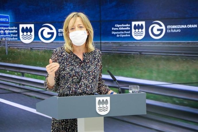 Archivo - La portavoz de la Diputación de Gipuzkoa, Eider Mendoza