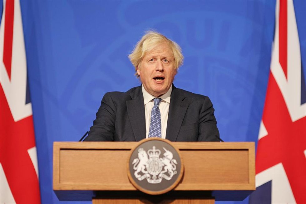 El primer ministro de Reino Unido, Boris Johnson.
