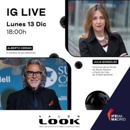Alberto Cerdán, el estilista de las celebrities, protagonista en Los Encuentros de Look el próximo lunes 13 de diciembre