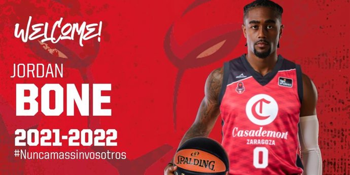 El jugador Jordan Bone militará en el Casademont Zaragoza hasta el final de la temporada 2021/22