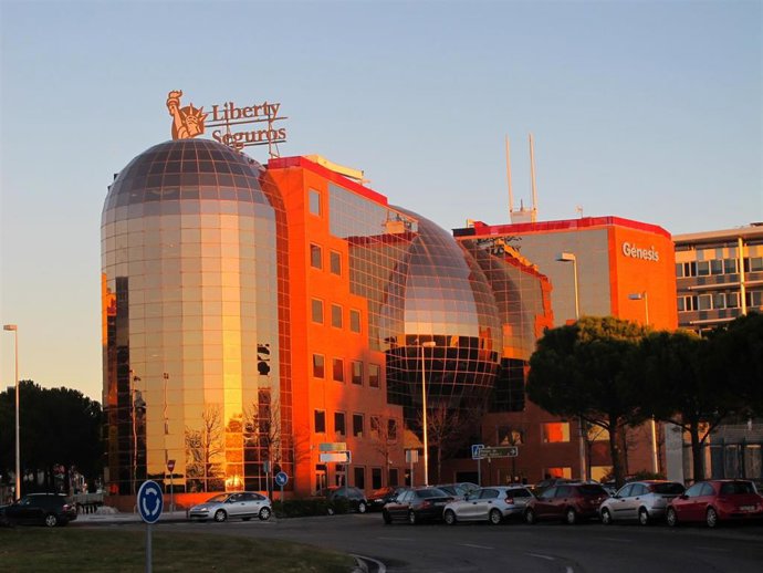 Archivo - Sede de Liberty Seguros en Madrid.