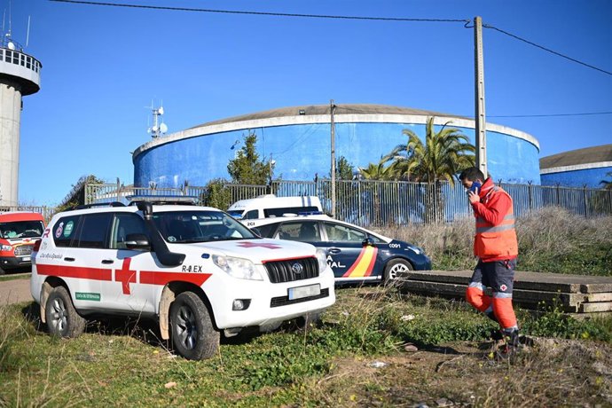 Un voluntario colabora en la búsqueda del joven de 21 años, Pablo Sierra, desaparecido el 2 de diciembre