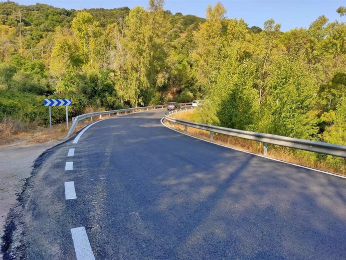 Archivo - Imagen de recurso de la carretera A-373R1 de acceso a Prado del Rey.