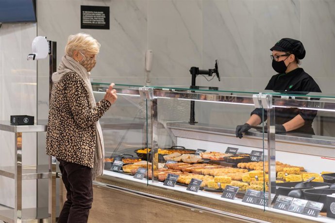 Archivo - Sección 'Listo para comer' de Mercadona.