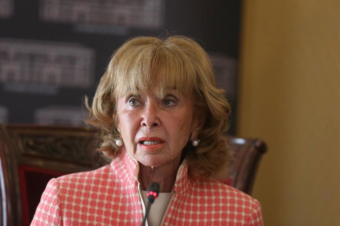 Archivo - La presidenta del Consejo de Estado, María Teresa Fernández de la Vega, durante la presentación de la Memoria 2020 del Consejo de Estado, a 26 de mayo de 2021, en Madrid, (España). La Memoria anual debe exponer la actividad del Consejo y recog