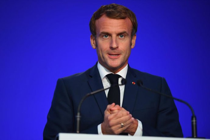 Archivo - Emmanuel Macron, presidente de Francia.