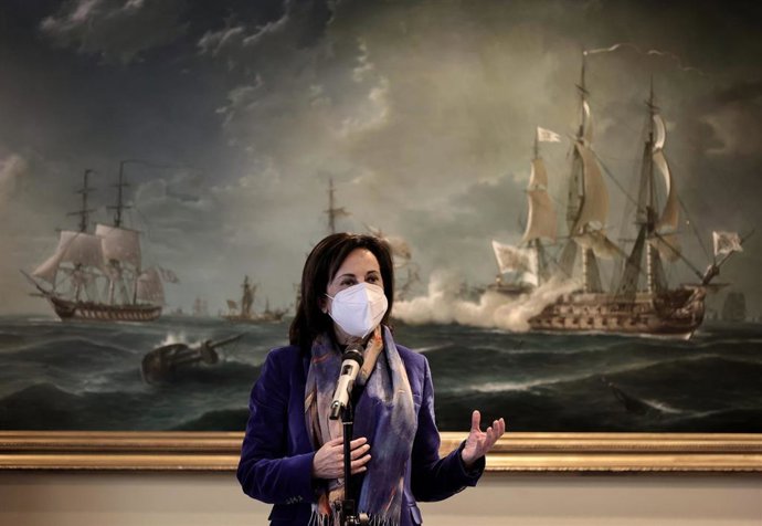 La ministra de Defensa, Margarita Robles, preside el acto de entrega de los Premios Defensa 2021