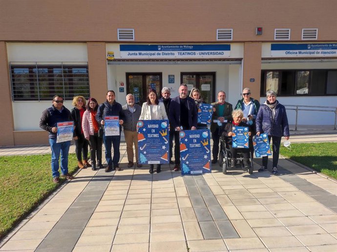 Presentación de las actividades de Navidad en el Distrito de Teatinos