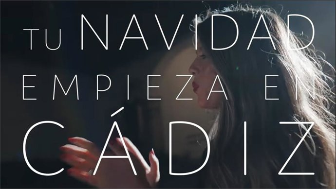 Fotograma de la campaña de la Diputación de Cádiz 'Tu Navidad empieza en Cádiz'.