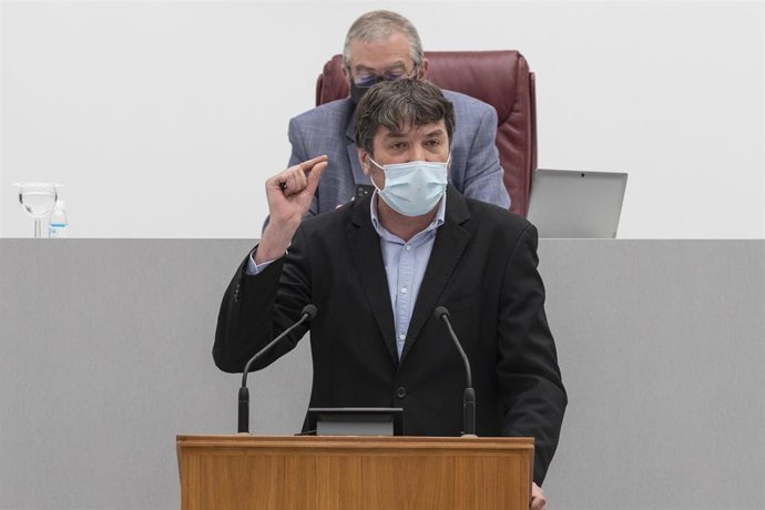 Archivo - Rafael Esteban Palazón, diputado de Podemos en la Asamblea Regional, en una imagen de archivo