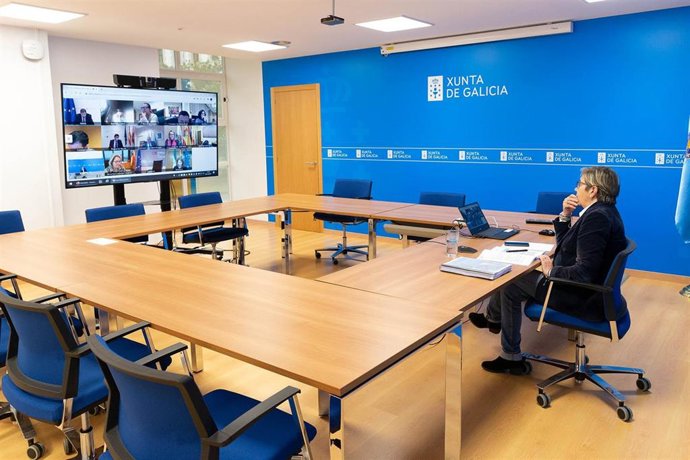 Rosa Quintana participa por videoconferencia en el Consejo Consultivo de Política Pesquera para Asuntos Comunitarios.