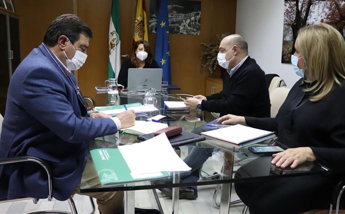 Carmen Crespo, durante su participación en la Conferencia Sectorial telemática