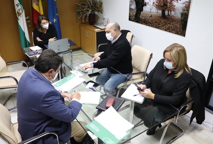 Carmen Crespo, en su participación por videoconferencia en el Consejo Consultivo de Política Pesquera