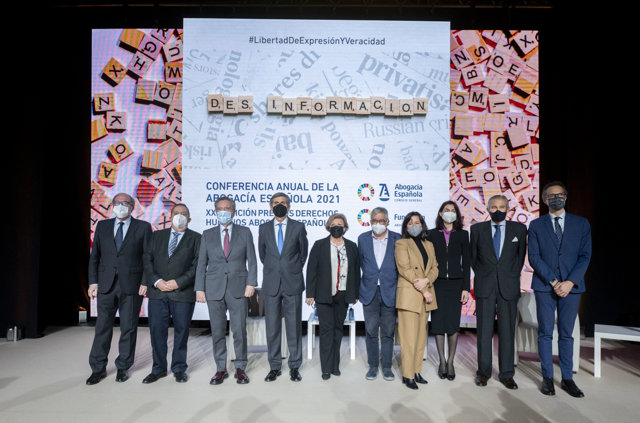 Premiados en la XXIII edición de los Premios Derechos Humanos de la Abogacía Española