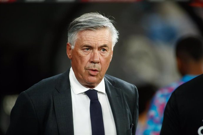 Archivo - Carlo Ancelotti, técnico del Real Madrid