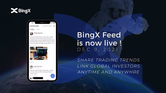 BingX Launches Social Feed Function to Facilitate Interaction within the Global Trading Community